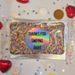 Rainbow Sprinkle topped bar - customisable.