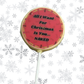 Vegan Chocolate Lolli - Naughty List