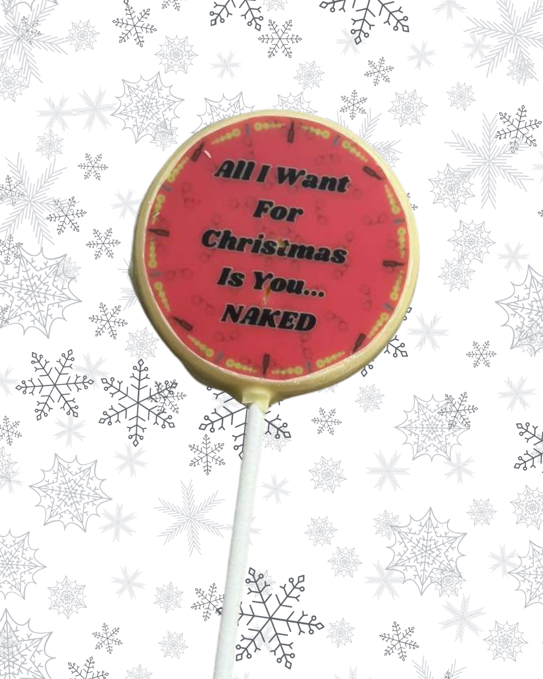 Vegan Chocolate Lolli - Naughty List