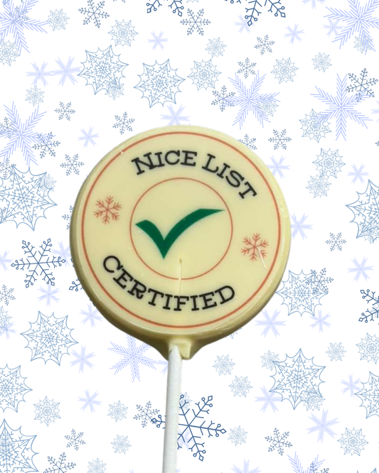 Vegan Chocolate Lolli - Nice List