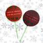 Vegan Chocolate Lolli - Naughty List