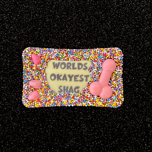 WORLDS OKAYEST SHAG Chocolate Slab