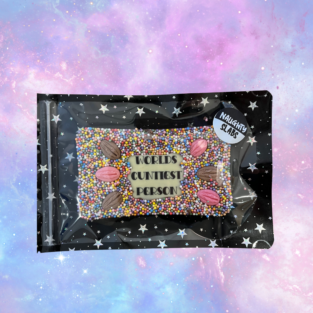 "CUNTIEST PERSON" Milk Chocolate Slab