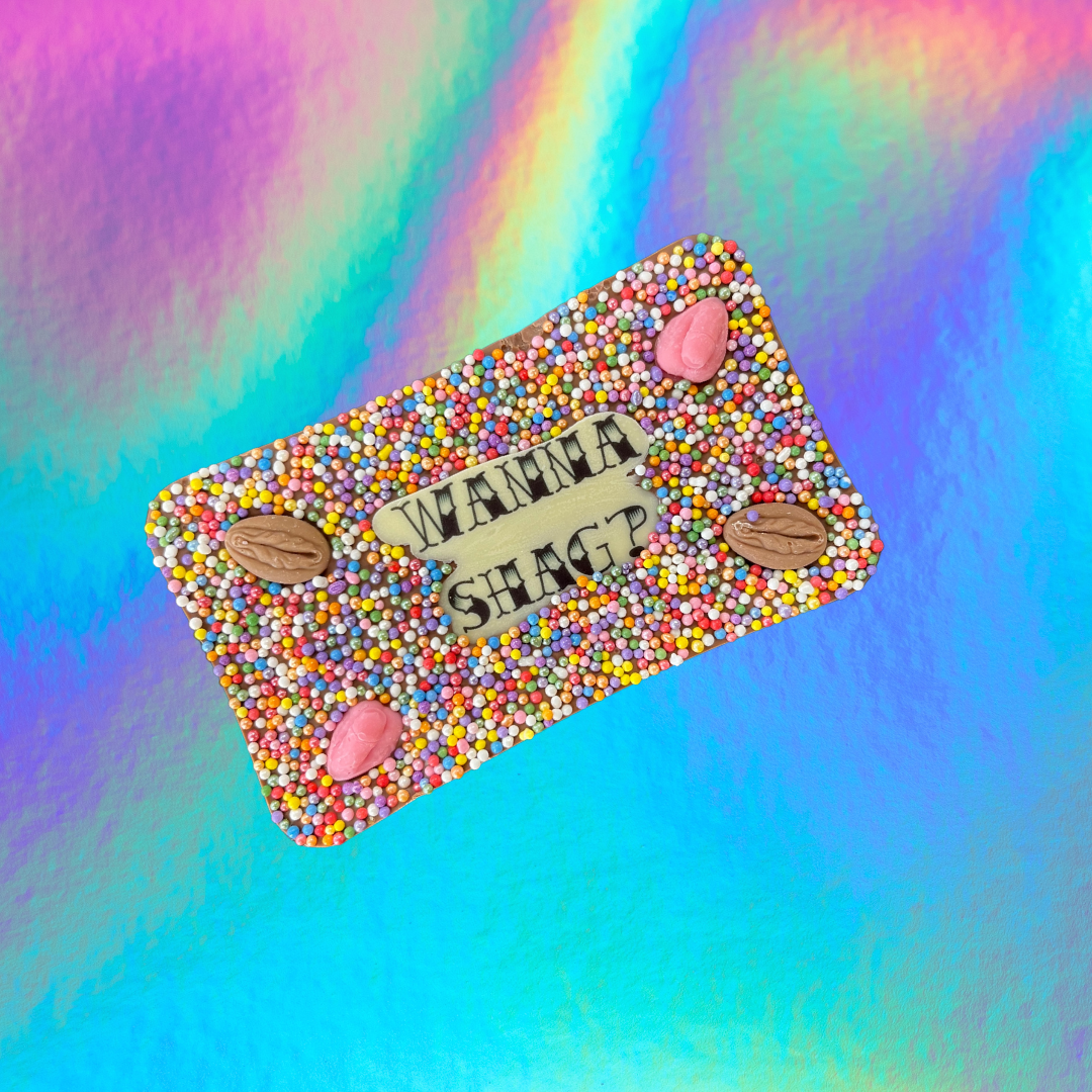 WANNA SHAG Chocolate Slab