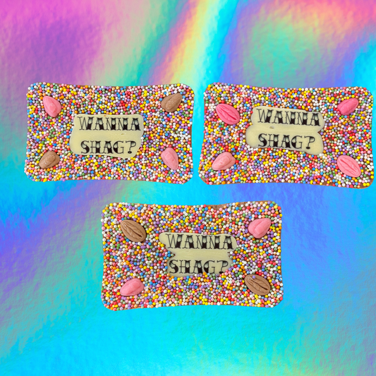 WANNA SHAG Chocolate Slab